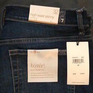 SALE ENDS 4/20!! NWT! 7FAM b(air) skinny jeans!